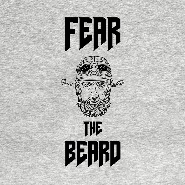 Fear The Beard by Jitesh Kundra